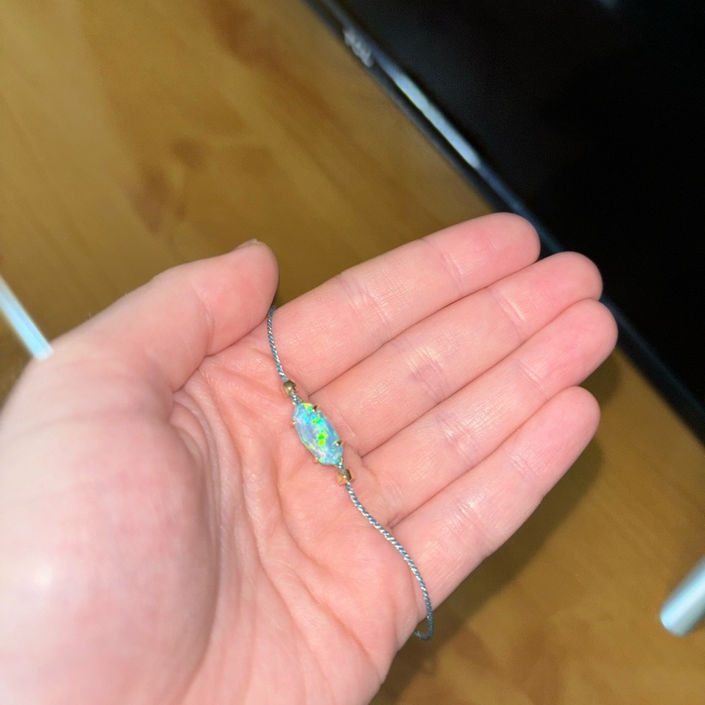 Kendra Scott Aqua opal bracelet
